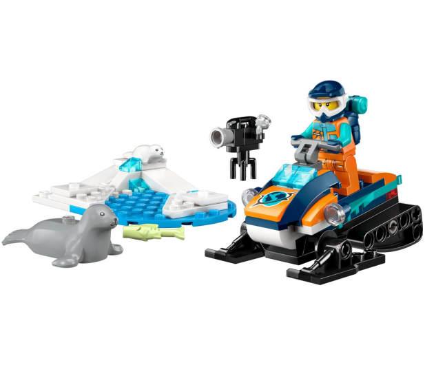 LEGO City 60376 Skuter śnieżny badacza Arktyki - 1144452 - zdjęcie 7